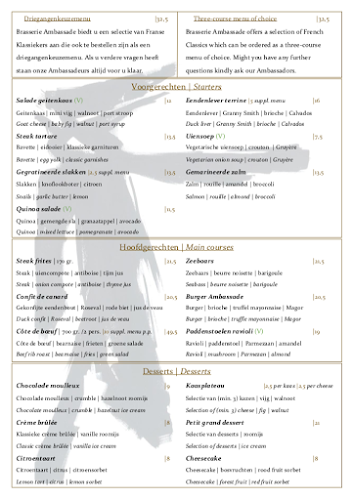 Opinii despre Brasserie Ambassade în Amsterdam - Horeca