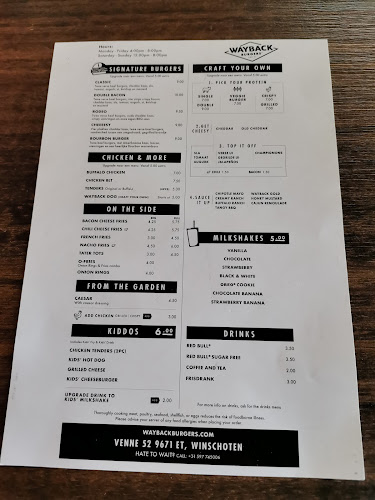 Opinii despre Wayback Burgers în Winschoten - Horeca