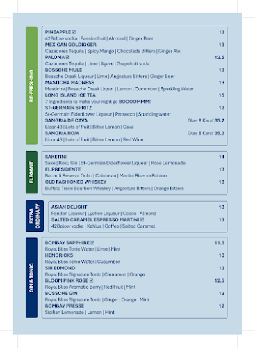 Secret Bar & Kitchen - Horeca