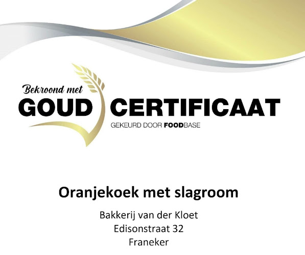 Bakkerij Van der Kloet Leeuwarden - Westeinde Open Times