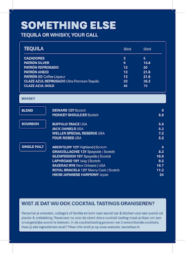 Opinii despre Secret Bar & Kitchen în 's-Hertogenbosch - Horeca