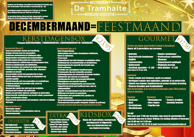 Restaurant De Tramhalte tapas Venlo / blerick