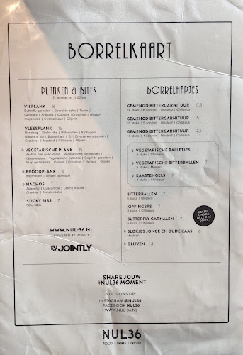 NUL36: Food | Drinks | Friends - Horeca