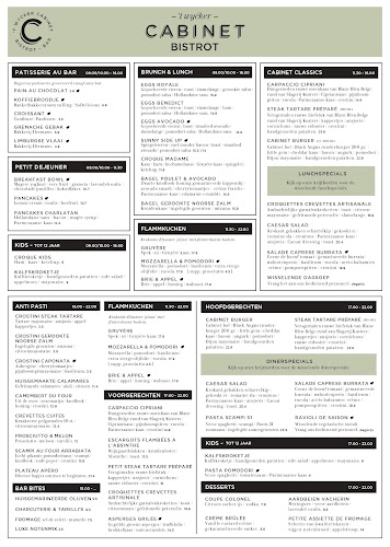 Restaurant Bistrot-bar 't Wycker Cabinet