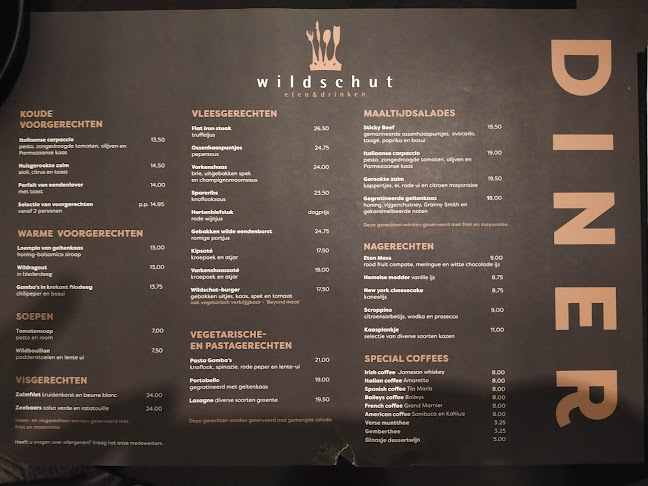 Wildschut eten en drinken