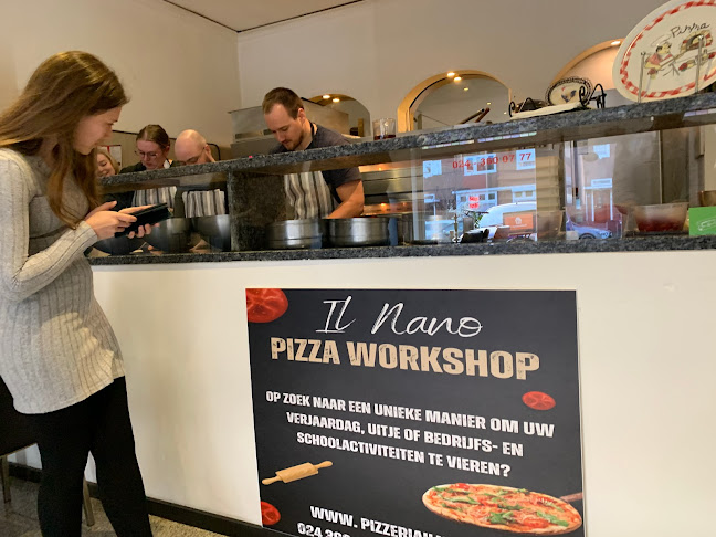 Il Nano ( pizza workshop). Bestemming voor unieke feestjes en uitjes. Open Times