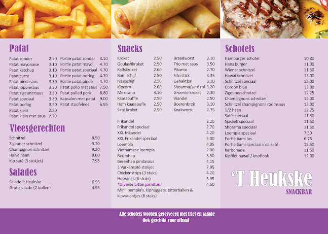 Opinii despre Snackbar 't Heukske în Eibergen - Horeca