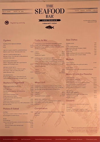 The Seafood Bar - Amsterdam