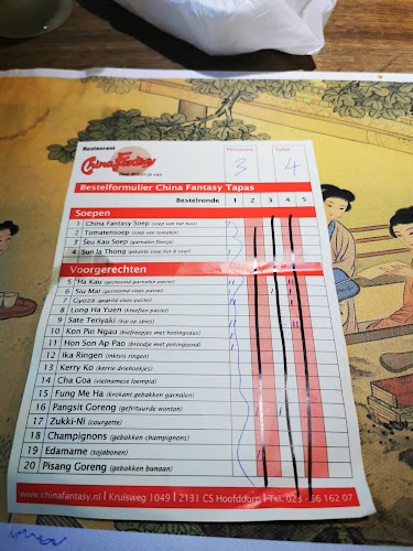 Opinii despre China Fantasy în Hoofddorp - Horeca