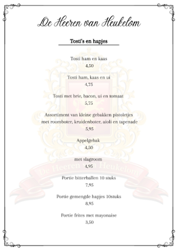 Restaurant De Heeren van Heukelom - Horeca