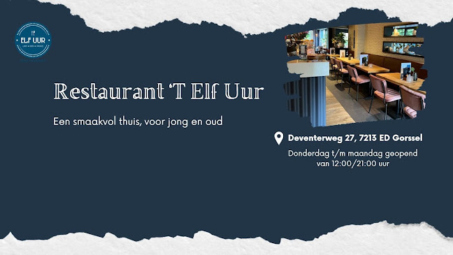 Restaurant 't Elf Uur - Gorssel