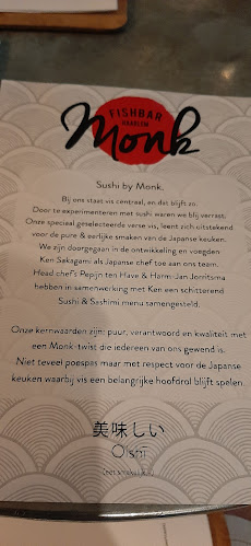 Fishbar Monk - Visrestaurant Haarlem - Horeca