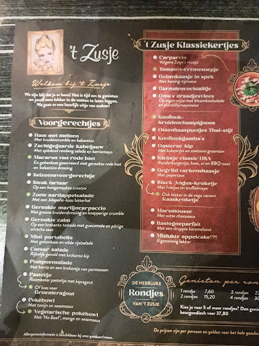 Comments and reviews of 't Zusje