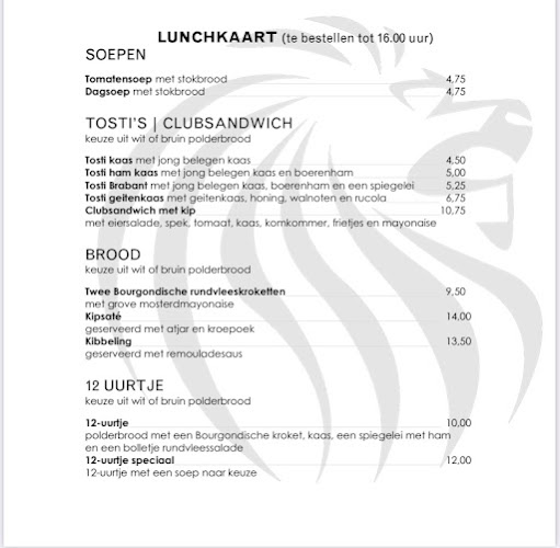 Gouden Leeuw Hotel Restaurant De - Horeca