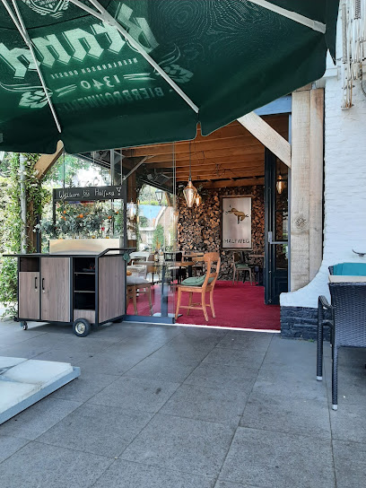 Halfweg eten en drinken