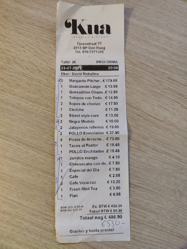 KUA Mexican Kitchen - Horeca