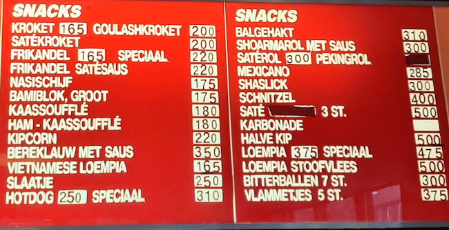 Opinii despre Snackbar Graaf Jacob în Hilversum - Horeca