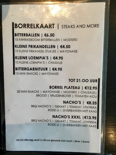 Steaks And More Open Times