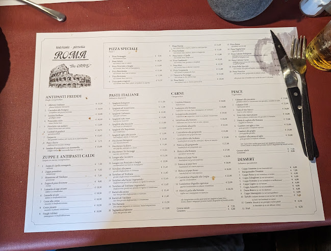 Roma Restaurant Pizzeria Phone number