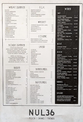 Opinii despre NUL36: Food | Drinks | Friends în Almere - Horeca