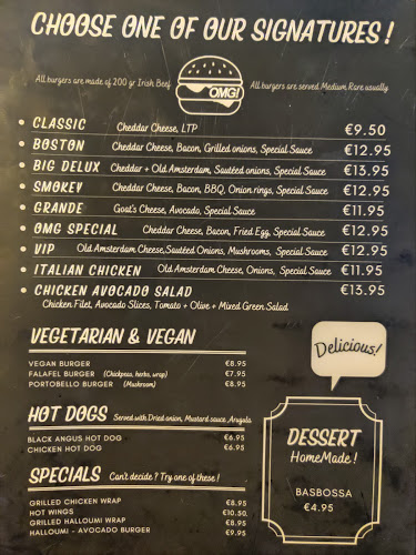 OMG! Burger Open Times