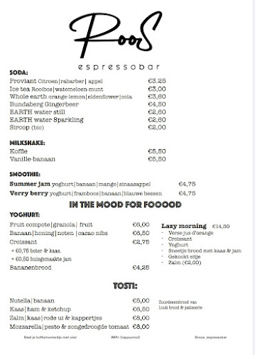 Roos espressobar - Horeca