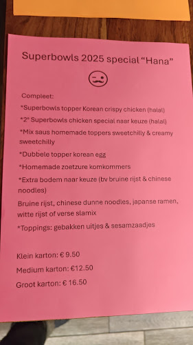 Opinii despre Superbowls în Rotterdam - Horeca