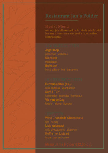 Opinii despre Jan's Polder Restaurant în Veldhoven - Horeca