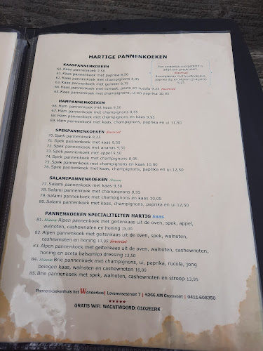 Opinii despre Pannenkoekenhuis Het Wonderbos în Cromvoirt - Horeca