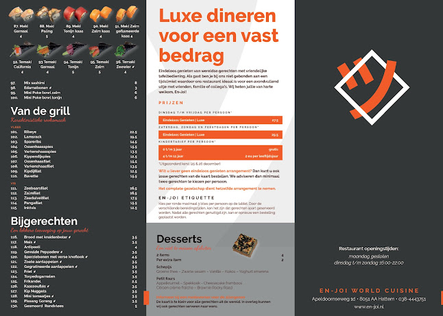 En-Joi World Cuisine - Horeca