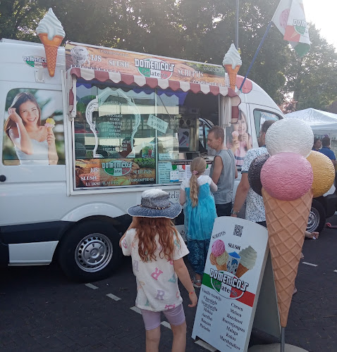 Ijswagen op locatie Gelato da Domenico ICE CREAM ijswagens spaubeek ijscoman. - Horeca