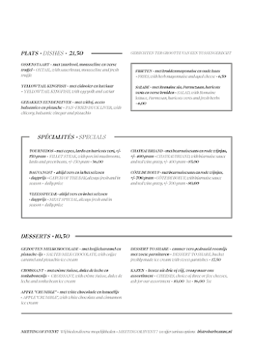 Reviews of Bistrobar Beaune in Rozendaal - Horeca