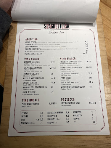 Opinii despre Spaghetteria în Amsterdam - Horeca