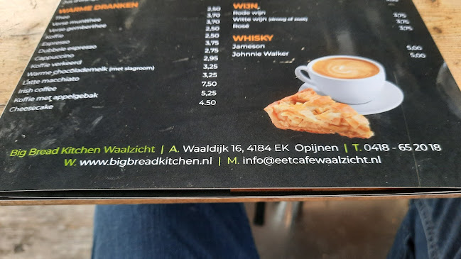 Cafetaria Big Bread Waalzicht - Horeca