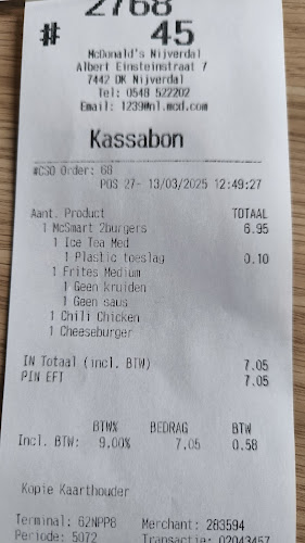 McDonald's Nijverdal/ Hellendoorn - Nijverdal