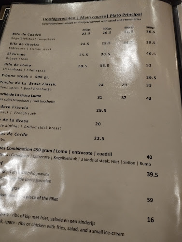 Restaurant La Brasa amsterdam