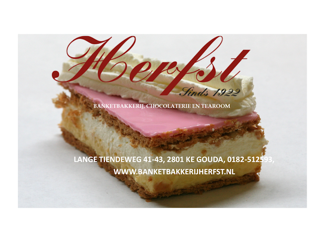 Banketbakkerij Herfst Tearoom Chocolade Siroopwafels Gebak Taart - Gouda