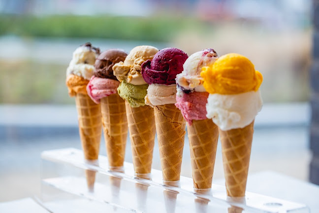 Ijswagen op locatie Gelato da Domenico ICE CREAM ijswagens spaubeek ijscoman.