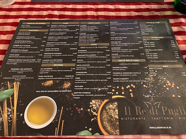 Opinii despre Restaurant Il Re di Puglia în Amsterdam - Horeca