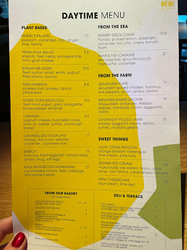 Opinii despre NENI Amsterdam în Amsterdam - Horeca