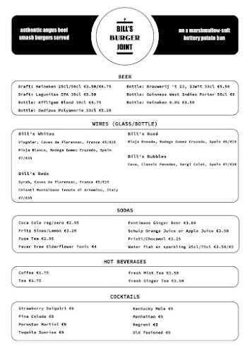 Bill's Burger Joint - Horeca