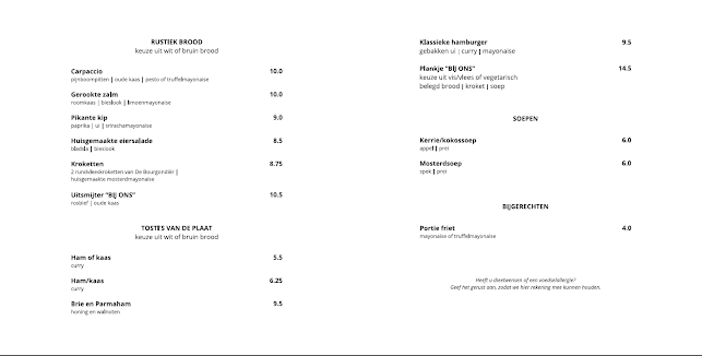 Opinii despre Bij Ons în Gennep - Horeca