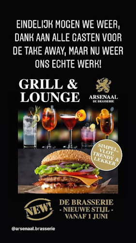 Arsenaal Restaurants, Brasserie Grill & Lounge en Events - Naarden