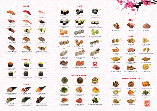 Opinii despre Sushi en Grill restaurant Sakura în Castricum - Horeca