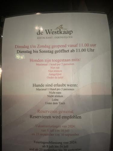 Comentarii opinii despre Dijkpaviljoen De Westkaap