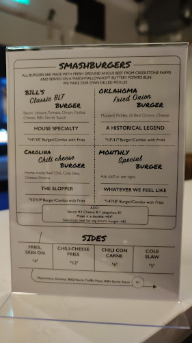 Comments and reviews of Bill's Burger Joint