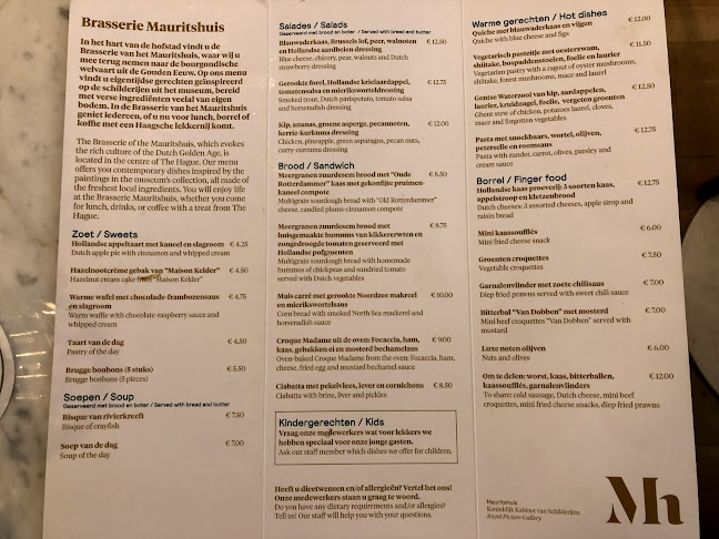 Brasserie Mauritshuis