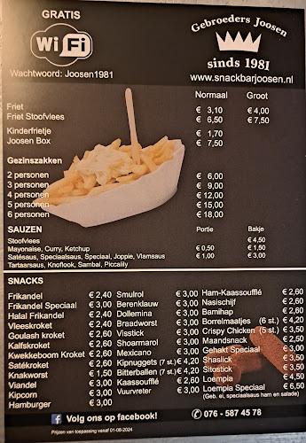 Snackbar Joosen