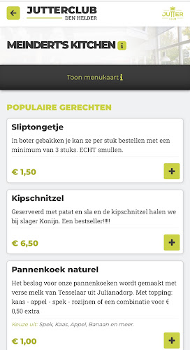 Meindert's Kitchen Open Times