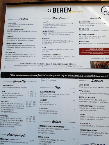 Restaurant De Beren Hoofddorp Phone number